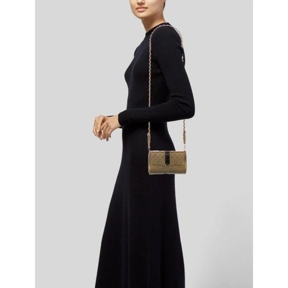 Gucci Rose Gold Guccissima Two Way w Multi Tonal Accents - Picture 3 of 5